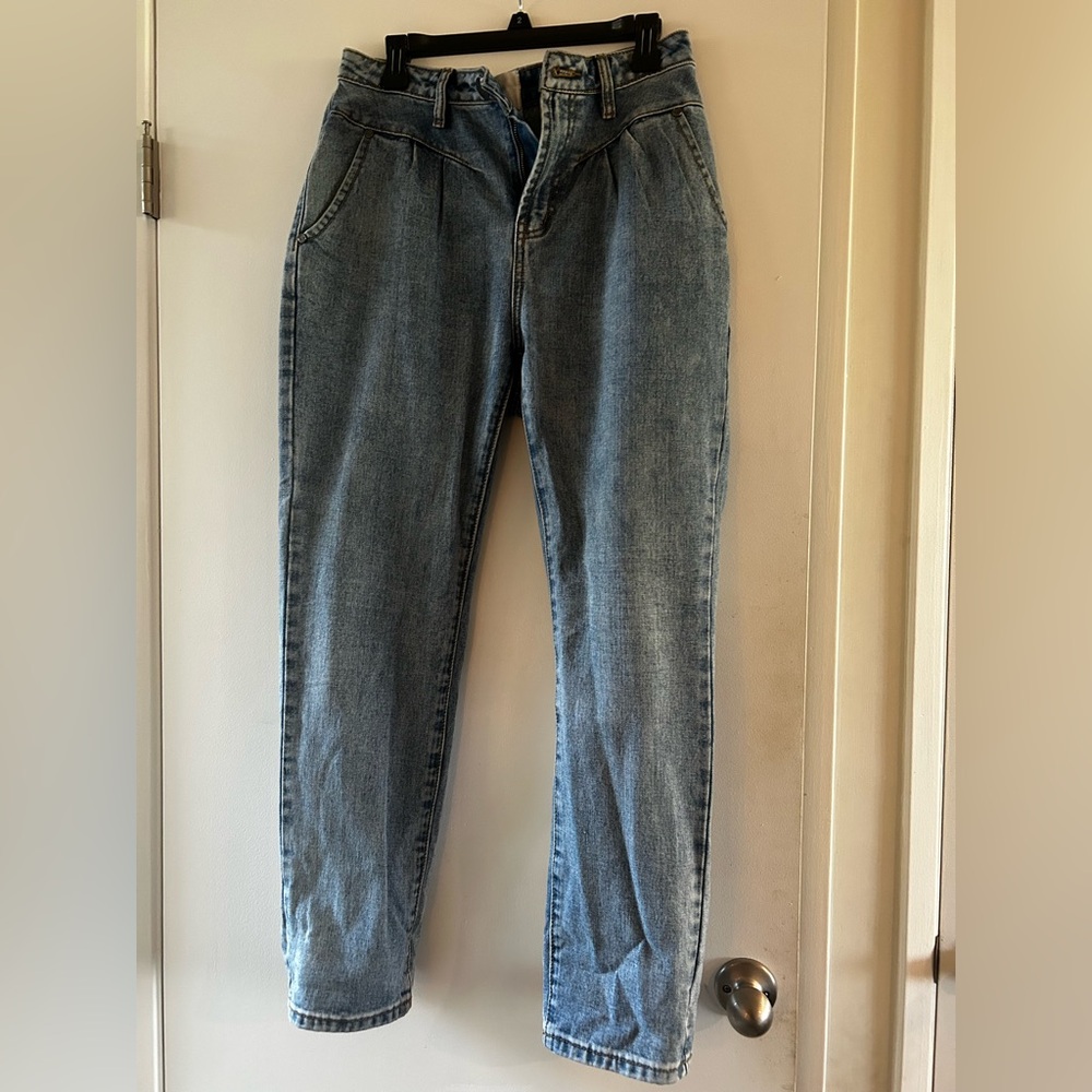 One Teaspoon Streetwalkers High Waist Classic Medium Blue Wash Women's Jeans 29